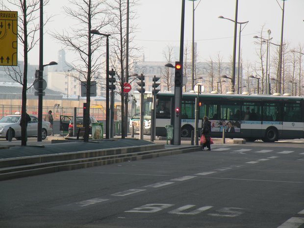  une vue depuis l'avenue de France, 13e